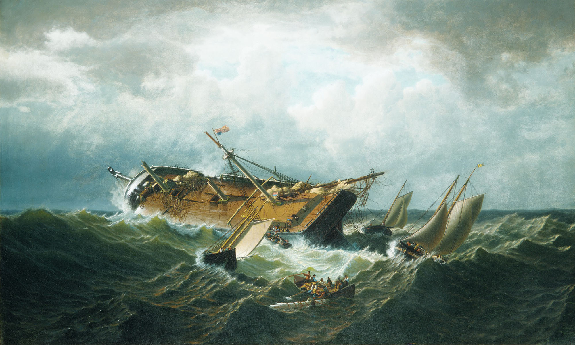 Shipwreck off Nantucket